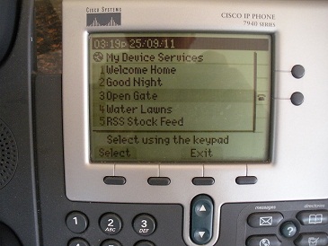 Cisco Menu